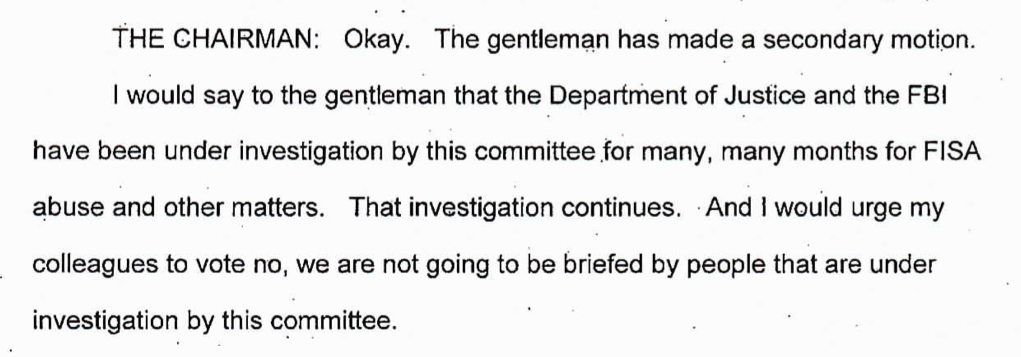 Nunes on FBI/DOJ investigation