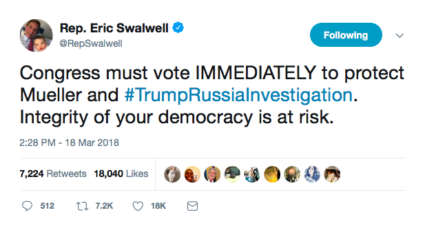 Swalwell tweet