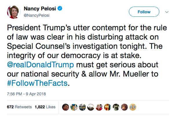 pelosi tweet