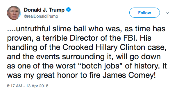 trump comey 2