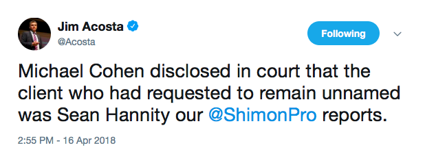 Hannity tweet 
