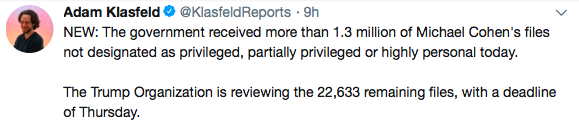 klasfeld tweet