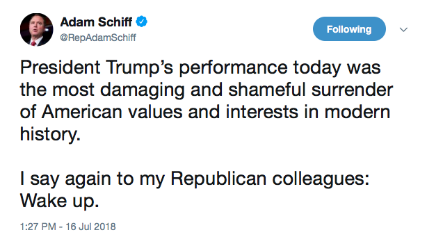 Schiff tweet 