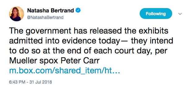 evidence tweet 